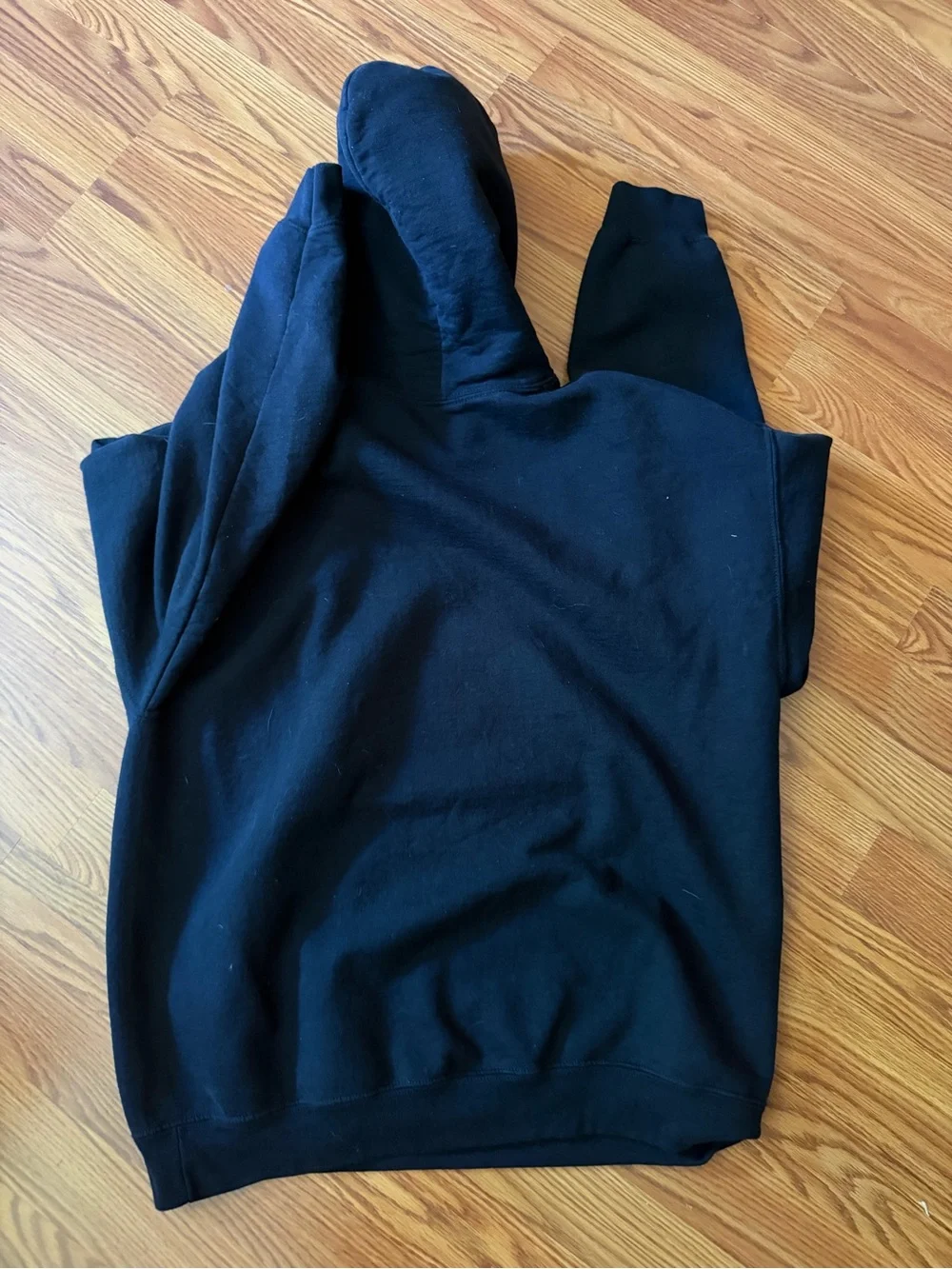 Black 'Detroit vs Everybody' Graphic Hoodie - Picture 3 of 3